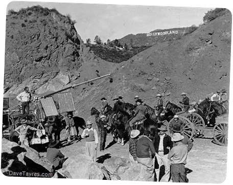 Filming at Bronson Caves - DaveTavres.com