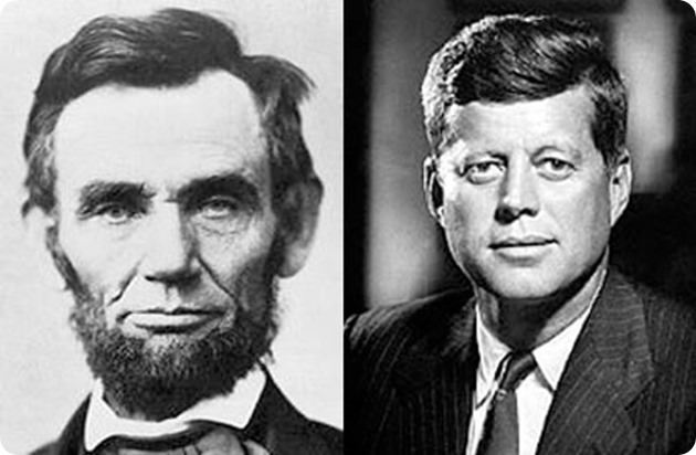 President Lincoln and President Kennedy - www.DaveTavres.com