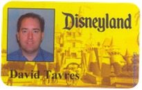Dave Tavres Disneyland ID - DaveTavres.com